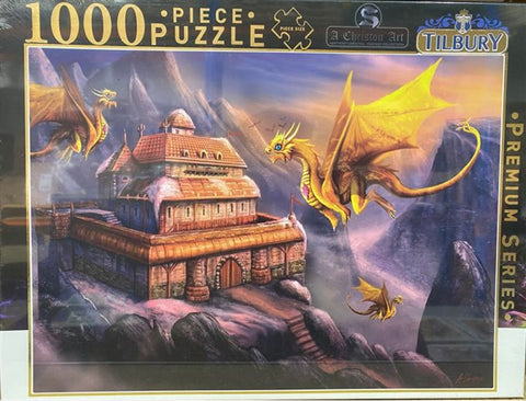 Puzzles Helia Dragons Sanctuary 1000 Piece Puzzle