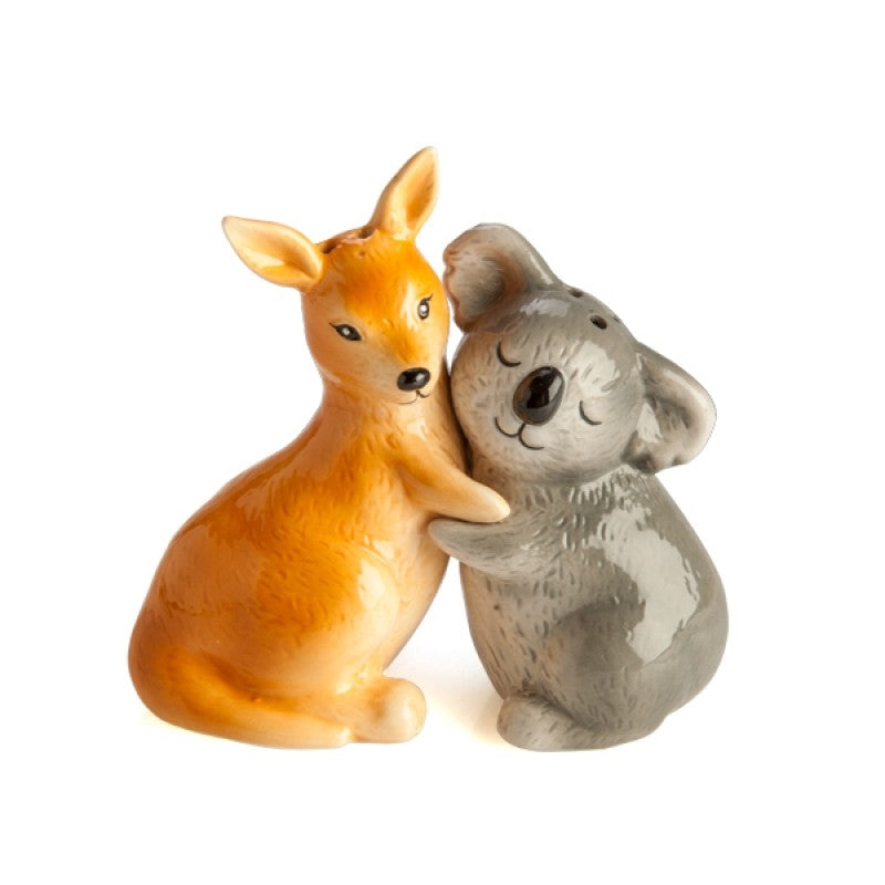 Salt & Pepper Australian Salt And Pepper Set Kangaroo Koala