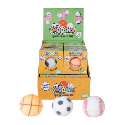 Smooshos Squishy Sports Ball (Sent At Random)