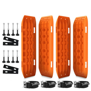 Recovery Tracks X Bull 4Wd 10T 2 Pairs/ Sand Tracks/ Mud Mounting Bolts Pins Gen 2.0 Orange