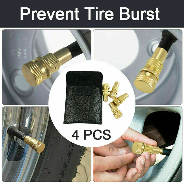 X-Bull Tyre Deflators Tire Automatic 4Wd Pressure Gauge Brass