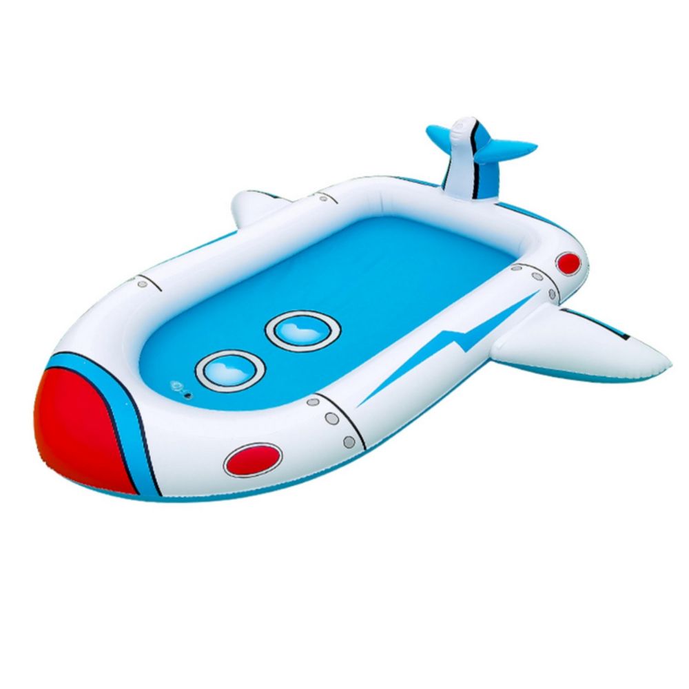 Inflatable Sprinkler Pool For Kids - Spaceship