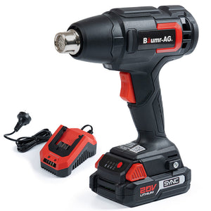 Heat Guns Baumr Baumr Ag Hg3 20V Sync Cordless Power Heat Gun, With Battery And Fast Charger Kit