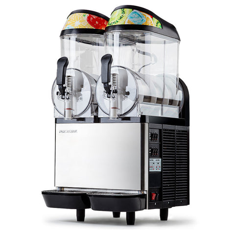 Polycool 24L Slushie Machine X 12L Commercial Granita Maker Slushy Juice