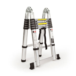 Ladders Bullet 3.8M Multipurpose Telescopic Folding Ladder Aluminium Alloy Extension