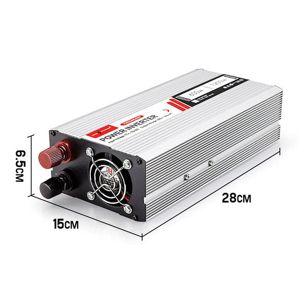 Electric Vehicle Accessories Genpower 600W/1200W Pure Sine Wave 12V/240V Power Inverter Car Plug Caravan Boat