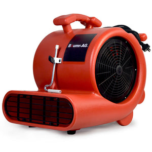 Blowers Air Movers & Dryers Baumr Ag 3 Speed Carpet Dryer Air Mover Blower Fan, 1300Cfm, Sealed Copper Motor, Poly Housing