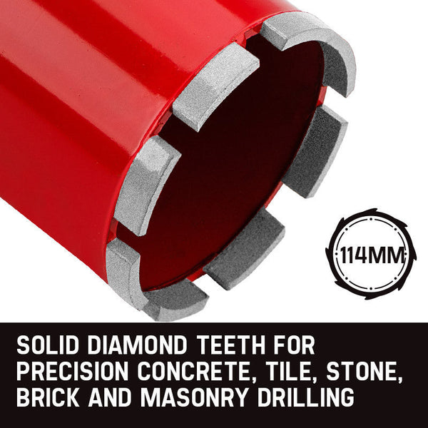 Drill Bits Baumr Ag Diamond Core Drill Bit 114Mm Concrete Wet Dry Tile Stone Brick Marble 1 1/4 Unc