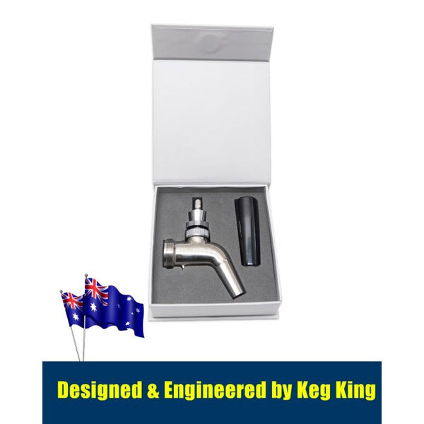 Keg Taps Keg King Ultratap Ss Tap With Handle (Stainless Steel)