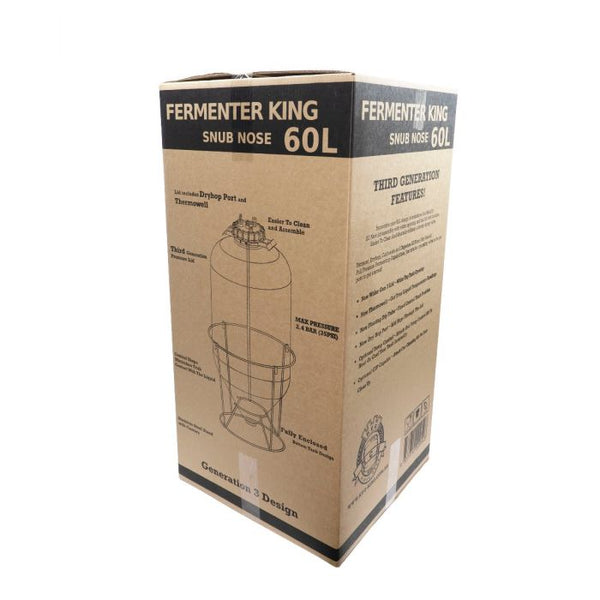 Fermenters Keg King Snub Nose 60L Fermenter