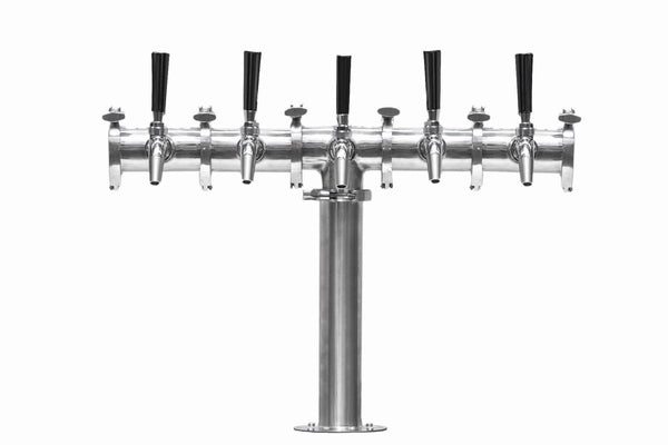 Keg Taps Beer Font Tower Quintuple Tap Modular With