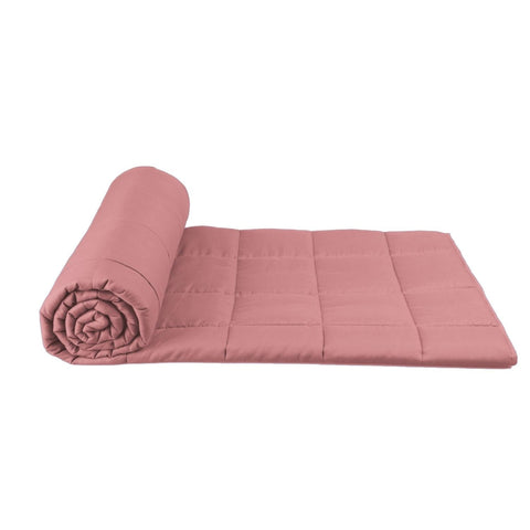 Gominimo Weighted Blanket 7 Kilogram Light Pink Wb 115 Sn Deep Pressure Stimulation