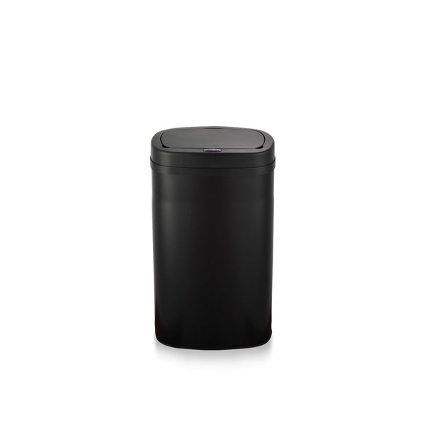 Rubbish Bins Miraklass Sensor Bin 60L Black Oval Mk Sb 101 Jr