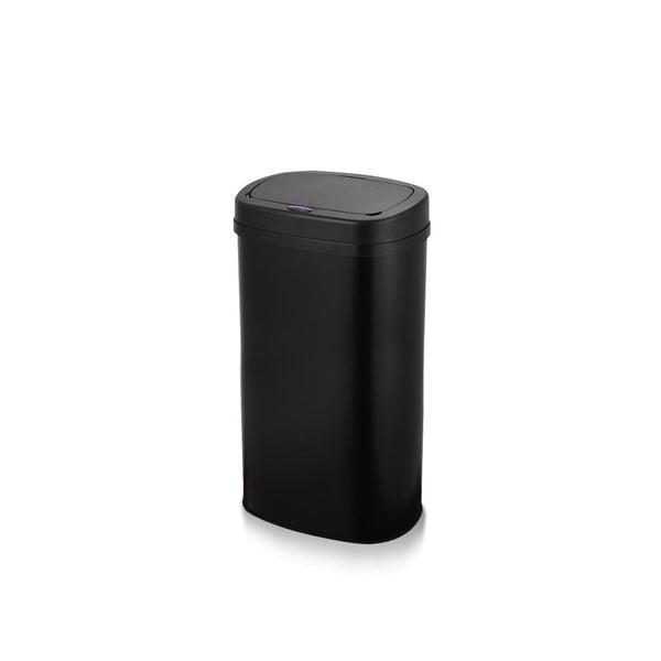 Rubbish Bins Miraklass Sensor Bin 60L Black Oval Mk Sb 101 Jr