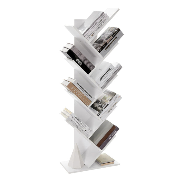 Vasagle Tree Bookshelf 8 Tier White Lbc11wtv1