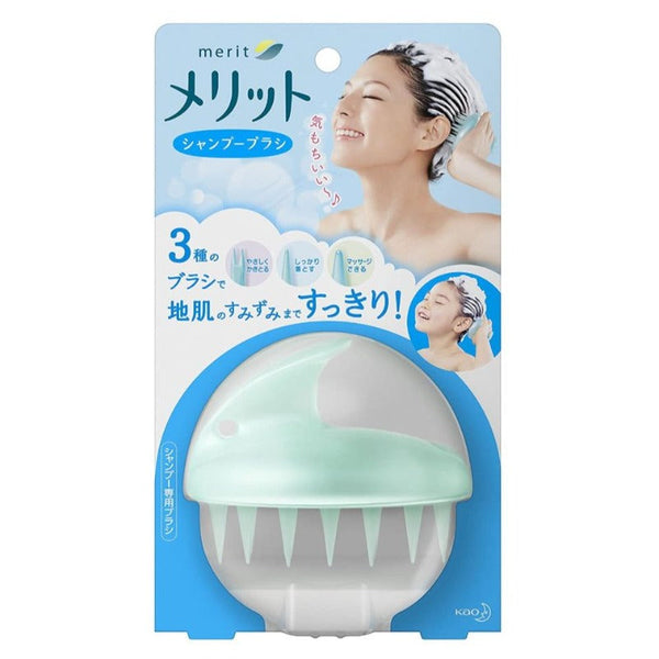 Brushes & Combs [6 Pack] Kao Japan Merit Shampoo Massage Brush For Scalp Care