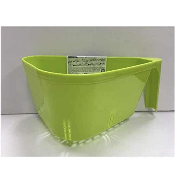 Colanders, Strainers & Sifters [10 Pack] Kokubo Japan Single Handle Triangle Drain Basket Green