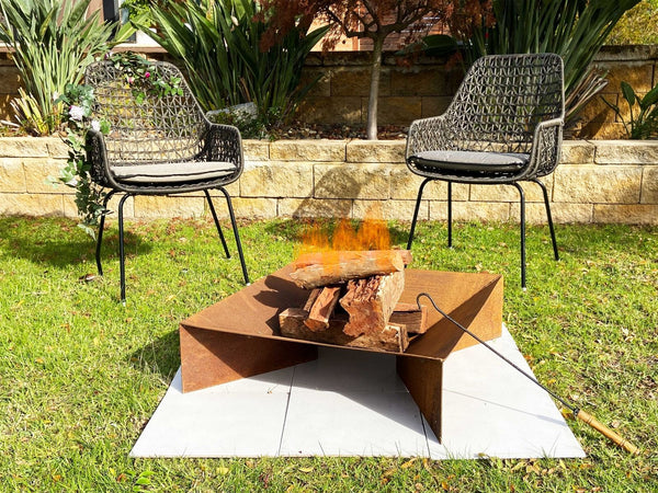 Firepit With Ash Tray 0.11 Mild Steel"