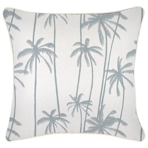 Cushion Covers Cushion Cover With Piping Tall Palms Smoke 45Cm X