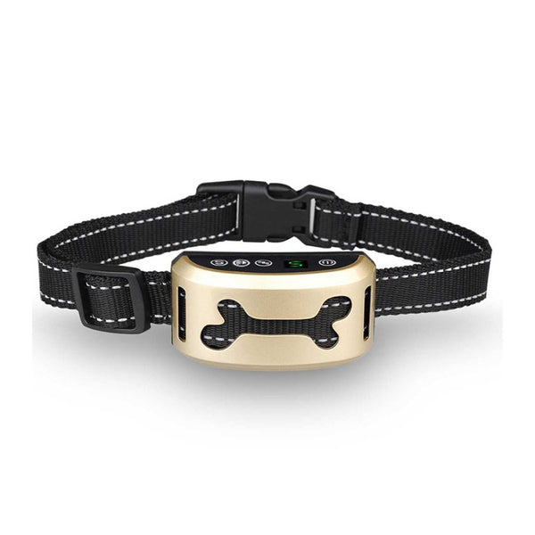 Dog Collars Dog Bark Collar Sound And Vibration Automatic Usb Rechargeable Training Device