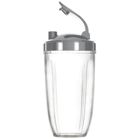 Countertop Blenders For Nutribullet Colossal Large Big Cup + Fliptop Lid 600 And 900 Models