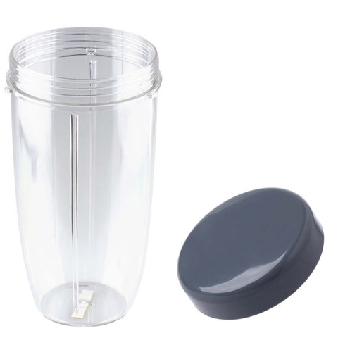 For Nutribullet Colossal Big Large Cup + Stay Fresh Lid - 900 And 600 Models