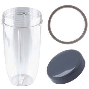 Countertop Blenders For Nutribullet Colossal Large Cup + Stay Fresh Lid Grey Seal 900 600 Models