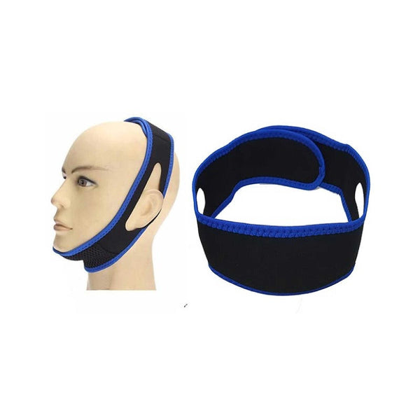 Chin Straps 3X Anti Snoring Aid Adjustable Chin Strap Jaw Brace Sleep Device