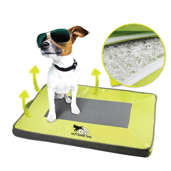 Pet Beds M Outdoor Dog Mat Quick Dry Green Pet Cooling Pads Outside Mattress Afp