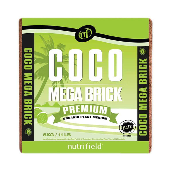 Hydroponic Growing Kits 4X 5Kg Coco Mega Brick Premium Coir Peat Organic Plant Growth Medium Nutrifield