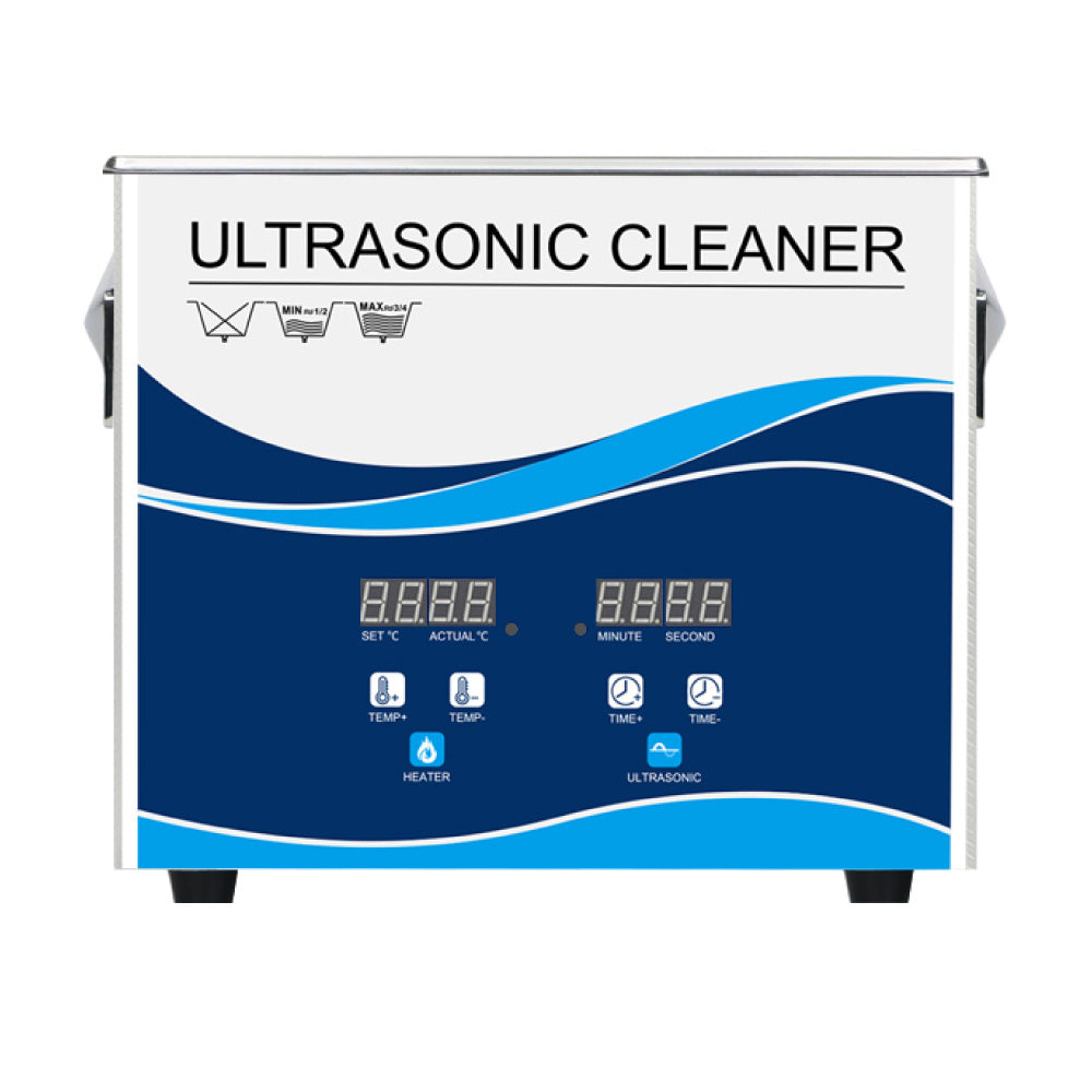 3.2L Digital Ultrasonic Cleaner Jewelry Sonic Bath Degas Parts Cleaning