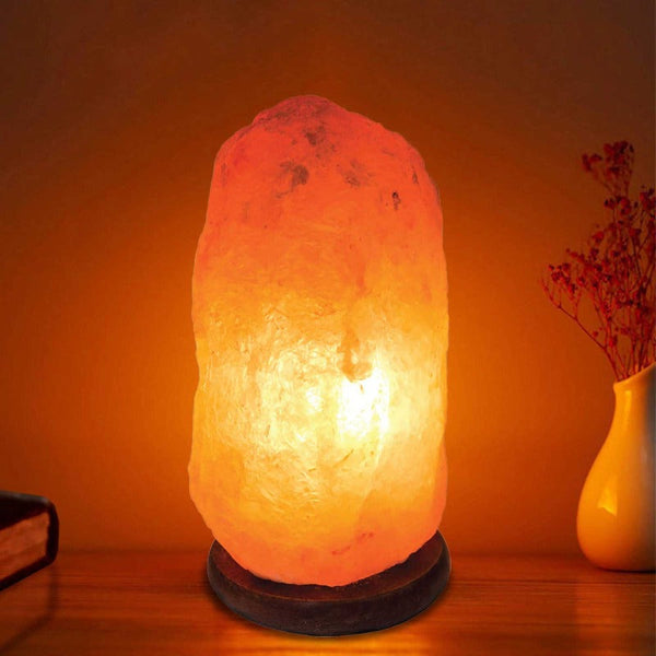 Lamps 12V 12W 1 2 Kgs Himalayan Pink Salt Lamp Natural Rock Crystal Light Bulb On/Off