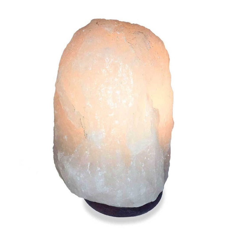 Lamps 12V 12W 1 2Kg Himalayan White Salt Lamp Crystal Rock Natural Shape Unique