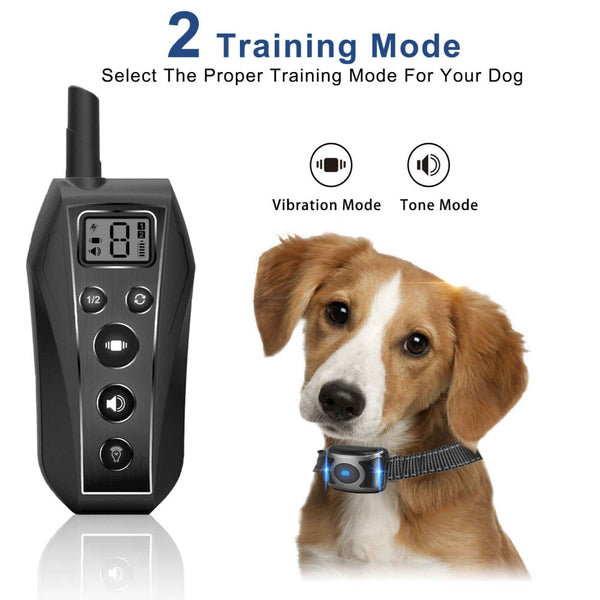 Dog Collars Dog Bark Collar 1X 600M Range Receiver Vibration Ipx7 Waterproof Training Aid