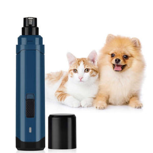 Dog Grooming Pet Nail Grinder Dog Cat Electric Trimmer 2 Speed Rechargeable Claw Filer N10