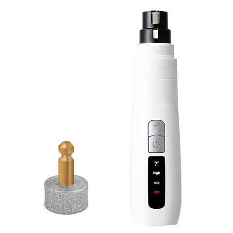 Dog Grooming Pet Nail Grinder Dog Cat Electric Trimmer Turbo Usb Rechargeable Claw Filer N9