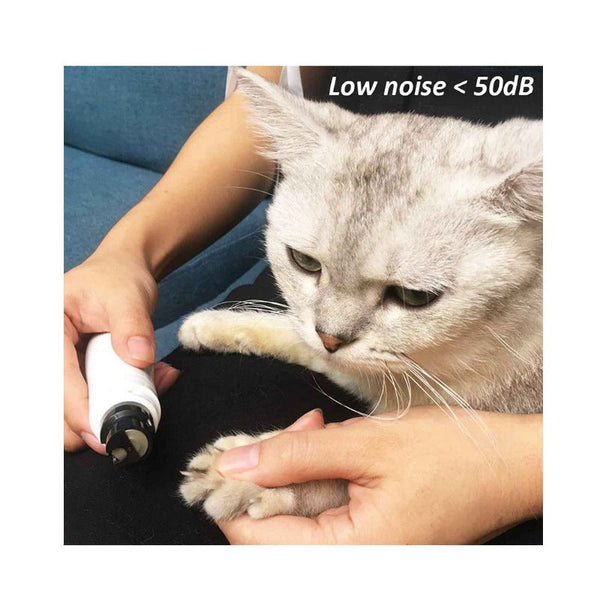 Dog Grooming Pet Nail Grinder Dog Cat Electric Trimmer Turbo Usb Rechargeable Claw Filer N9