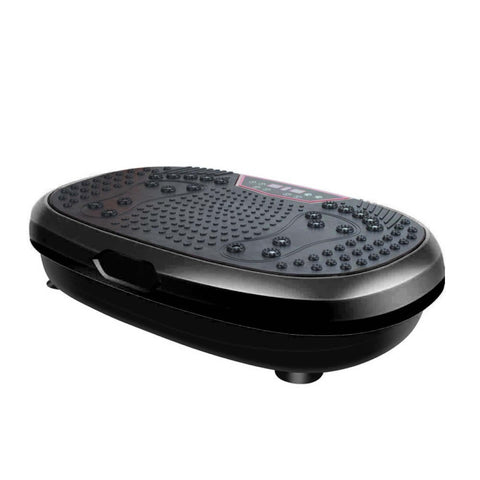 Vibration Machines Black Mini Vibration Platform Magnet Therapy Vibrating Machine Exercise Plate