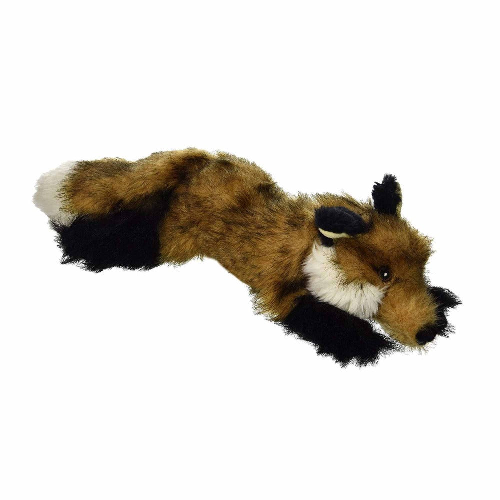 Dog Toys Dog Plush Toy Fox Squeaky Interactive Large Life Like Pet Puppy Play