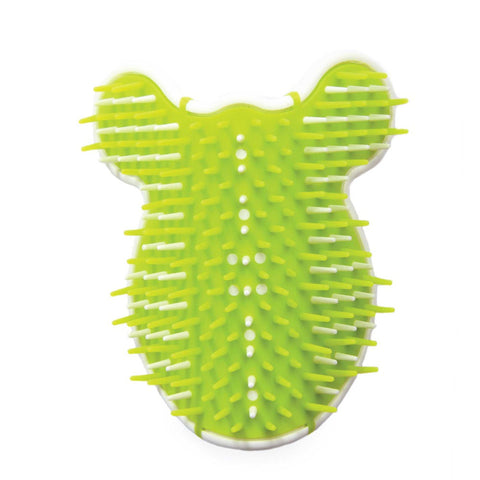 Pet Grooming Cat Corner Groomer With Catnip Wall Mounted Pet Self Comb Massager Brush