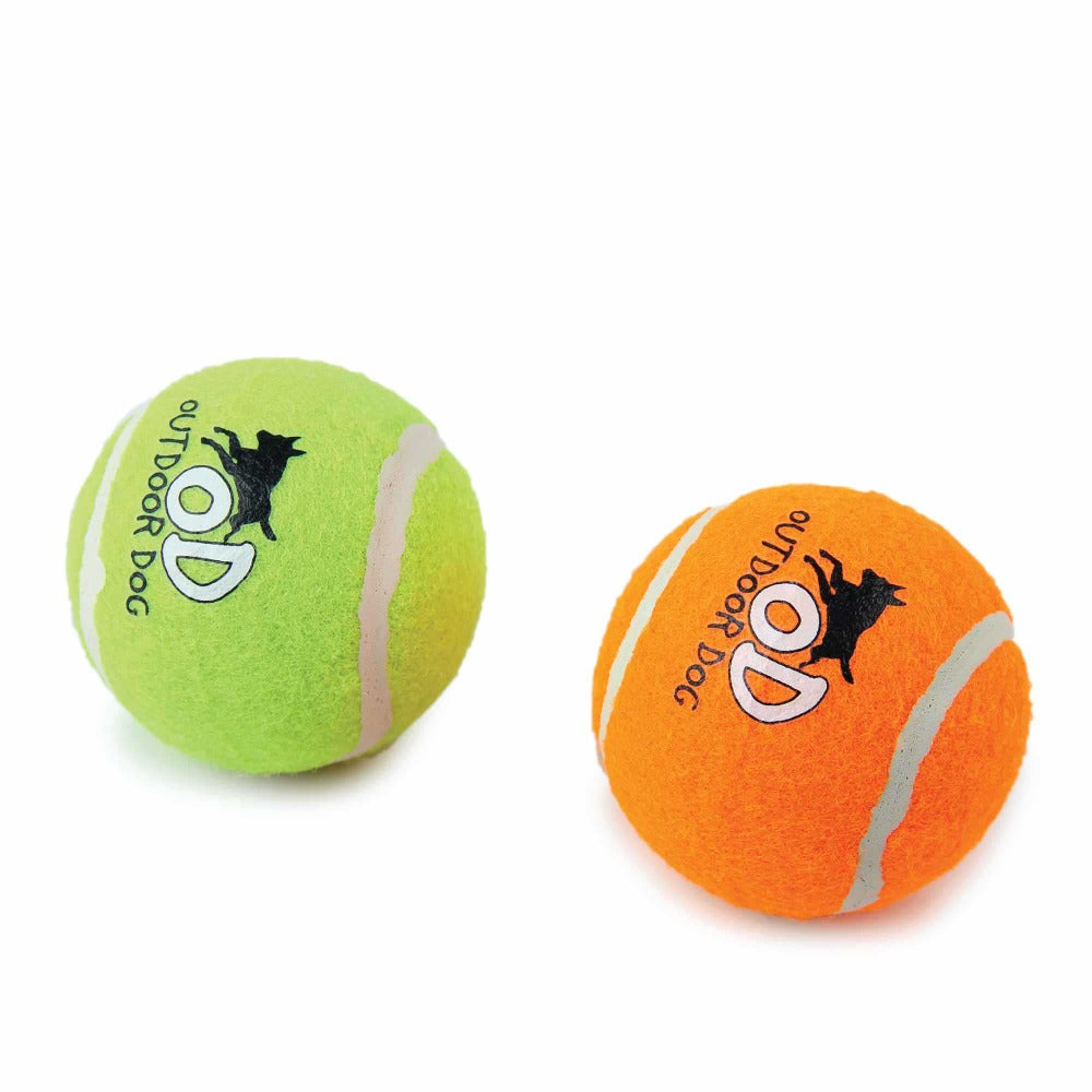 Dog Toys All For Paws 6 Pack Squeaking Tennis Ball 6.5Cm Squeaky Dog Puppy Play Fetch Outdoor Toy