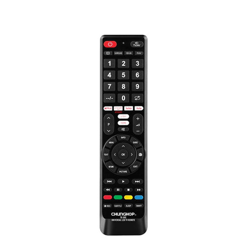 Remote Controls Chunghop Universal Tv Remote Tx 09E 3D For Smart Tvs Hdtv Led Lcd