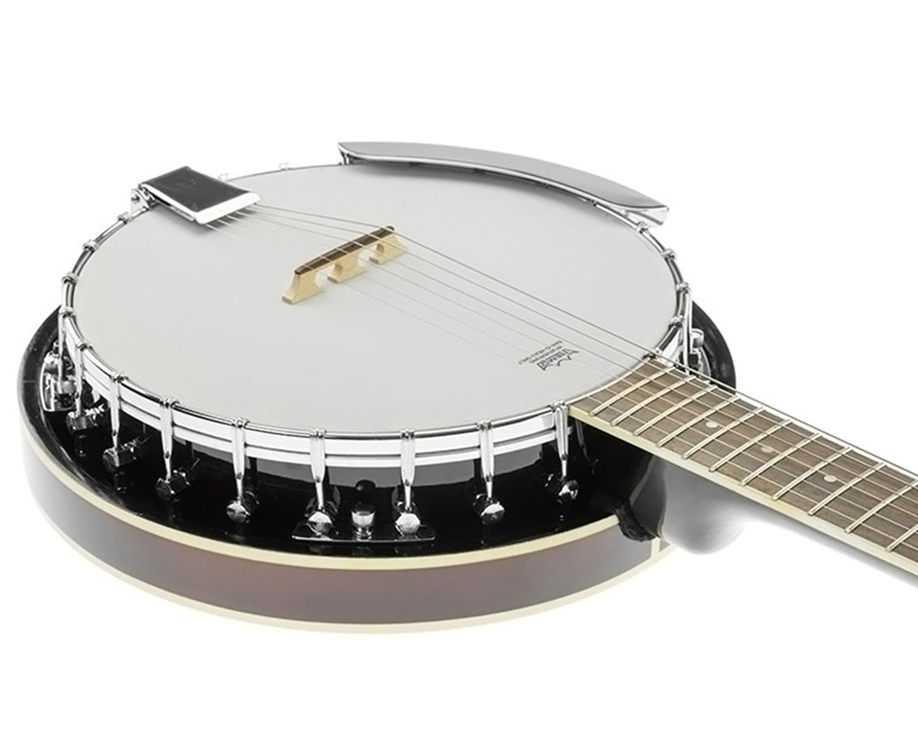 Banjos Karrera 6 String Resonator Banjo Brown