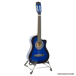 Acoustic Guitars Karrera Childrens Acoustic Guitar Kids Blue