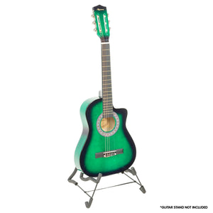 Acoustic Guitars Karrera Childrens Acoustic Guitar Kids Green