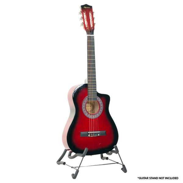 Acoustic Guitars Karrera Childrens Acoustic Guitar Kids Red