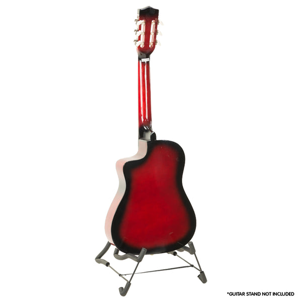 Acoustic Guitars Karrera Childrens Acoustic Guitar Kids Red