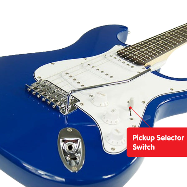 Karrera 39In Electric Guitar - Blue