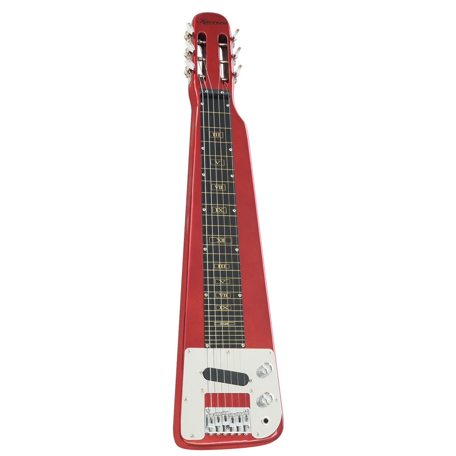 Karrera 6-String Steel Lap Guitar Metallic Red