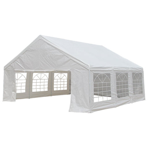 Marquees Wallaroo 6X6m Outdoor Event Marquee Gazebo Party Wedding Tent White